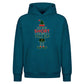 Witty Tall Elf Humour Saying Christmas Oversized Hoodie