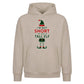 Witty Tall Elf Humour Saying Christmas Oversized Hoodie