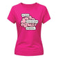 Witty Too Many Programs Brain Graphic ladies fit T-Shirt