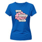 Witty Too Many Programs Brain Graphic ladies fit T-Shirt