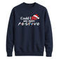 Witty TV quote festive slogan Christmas Unisex Sweatshirt