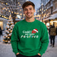 Witty TV quote festive slogan Christmas Unisex Sweatshirt