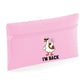 Back To School Kids Pencil Case, I’m Back Funny Duck Print, Durable & Stylish Storage Pouch For School Supplies Gift M8482