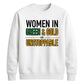 South Africa T20 Womens World Cup Tee Shirt Women Green Gold Unstoppable Cricket unisex sweatshirt