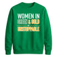 South Africa T20 Womens World Cup Tee Shirt Women Green Gold Unstoppable Cricket unisex sweatshirt