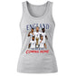 Womens England Football Team Its Coming Home Ladies Tank Top