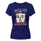 Womens England Squad Trophy Its Coming Home Ladies T-Shirt