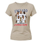 Womens England Squad Trophy Its Coming Home Ladies T-Shirt