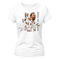 Womens Harry Kane King Of Goals Graphic Ladies T-Shirt