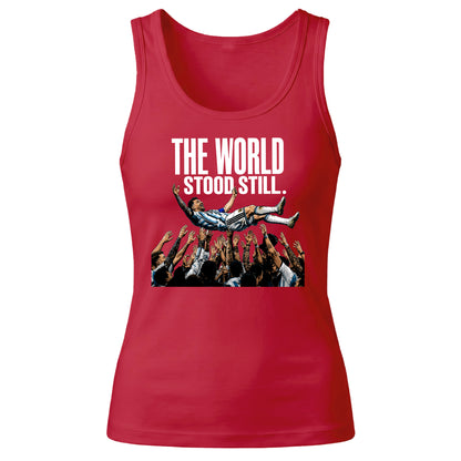 World Stood Still Messi Graphic Ladies Tank Top