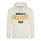 World's Okayest Dad Novelty Printed Father's Day Hoodie