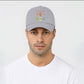 Labubu 5 Original Panel Cap, Cool Cartoon Design for Men & Women, Printed Pre-Curved Peak Baseball Hat M8413