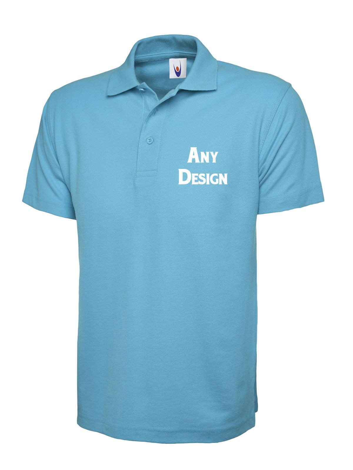 Custom Embroidered Men Polo Tshirt, Personalised Text/Design Shirt, Digitized Company Logo Monogrammed Polo Tee, Special Gift for Golf Lover