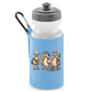 Back to School Water Bottle, Funny 3 Ducks Design For Kids, Teens & Duck Fans, Fun, BPA School Bottle Essential M8486