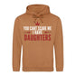 Fathers Day Gift Ideas You Cant Scare Me Daughters Printed Father's Day Hoodie Best Dad Ever Fathers Day 2026
