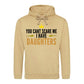 Fathers Day Gift Ideas You Cant Scare Me Daughters Printed Father's Day Hoodie Best Dad Ever Fathers Day 2026