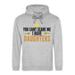 Fathers Day Gift Ideas You Cant Scare Me Daughters Printed Father's Day Hoodie Best Dad Ever Fathers Day 2026