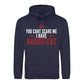 Fathers Day Gift Ideas You Cant Scare Me Daughters Printed Father's Day Hoodie Best Dad Ever Fathers Day 2026