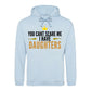 Fathers Day Gift Ideas You Cant Scare Me Daughters Printed Father's Day Hoodie Best Dad Ever Fathers Day 2026