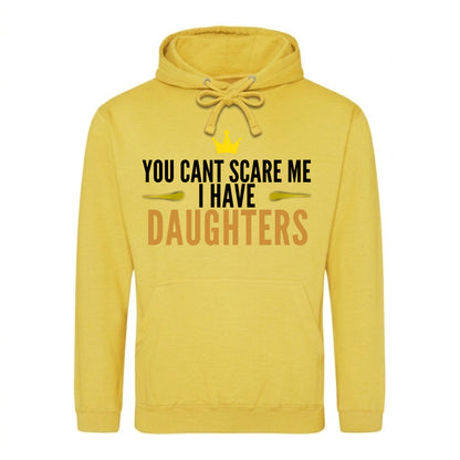 Fathers Day Gift Ideas You Cant Scare Me Daughters Printed Father's Day Hoodie Best Dad Ever Fathers Day 2026