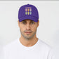 Labubu 5 Original Panel Cap, Cool Cartoon Design for Men & Women, Printed Pre-Curved Peak Baseball Hat M8413