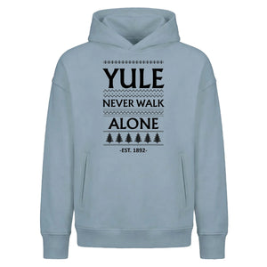 Yule Never Walk Alone Football Christmas Oversized Hoodie