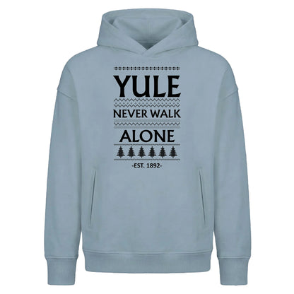 Yule Never Walk Alone Football Christmas Oversized Hoodie