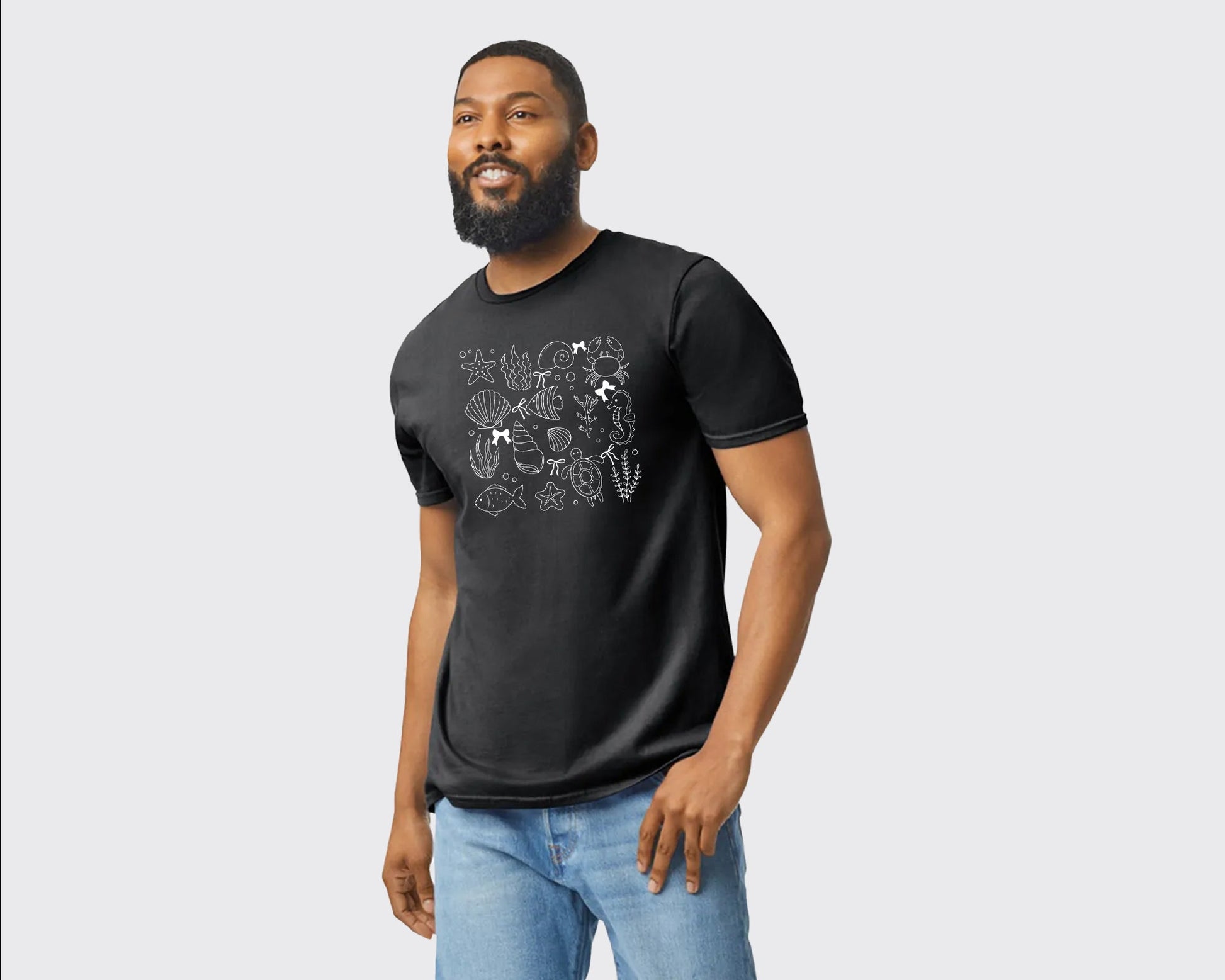 Summer Beach Vibes Gildan Adult T-Shirt, Coastal Graphic Tee For Men & Women, Classic Fit Vacation Shirt For Beach Days M8441