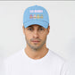 La Bubu Original 5 Panel Cap, Unisex Funny Cartoon Design Hat, 100% Cotton Printed Baseball Cap, Perfect Gift for All Seasons M8427
