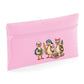 Back To School Funny 3 Ducks Pencil Case, Cute & Quirky Storage For Kids And Students, 600D Polyester School Supplies Organizer M8486