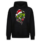 Zipped shades character graphic Christmas Oversized Hoodie