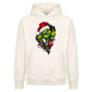 Zipped shades character graphic Christmas Oversized Hoodie
