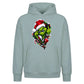 Zipped shades character graphic Christmas Oversized Hoodie