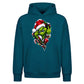 Zipped shades character graphic Christmas Oversized Hoodie