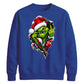 Zipped sunglasses character Christmas Unisex Sweatshirt