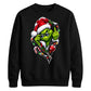 Zipped sunglasses character Christmas Unisex Sweatshirt