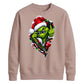 Zipped sunglasses character Christmas Unisex Sweatshirt