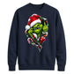 Zipped sunglasses character Christmas Unisex Sweatshirt