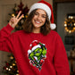 Zipped sunglasses character Christmas Unisex Sweatshirt