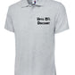 Custom Embroidered Men Polo Tshirt, Personalised Text/Design Shirt, Digitized Company Logo Monogrammed Polo Tee, Special Gift for Golf Lover