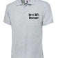 Custom Embroidered Men Polo Tshirt, Personalised Text/Design Shirt, Digitized Company Logo Monogrammed Polo Tee, Special Gift for Golf Lover