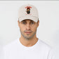 Labubu Have A Good Time Baseball Cap, Fun & Trendy Cartoon Hat, Adjustable Unisex 100% Cotton Twill Cap M8411